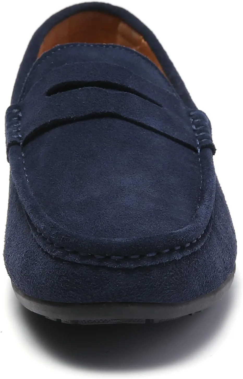 Men's Leather Casual Slip on Loafers Driving Walking Shoes