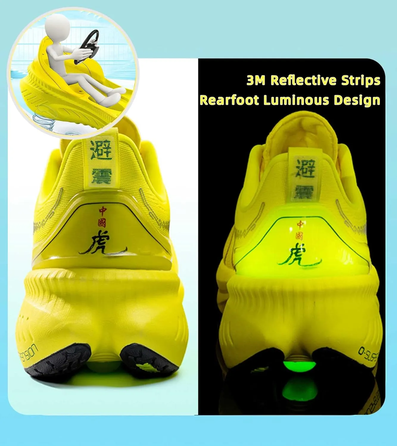 Men's Max Cushioned Walking Shoes with Air Cushion - Plantar Fasciitis Pain Relief