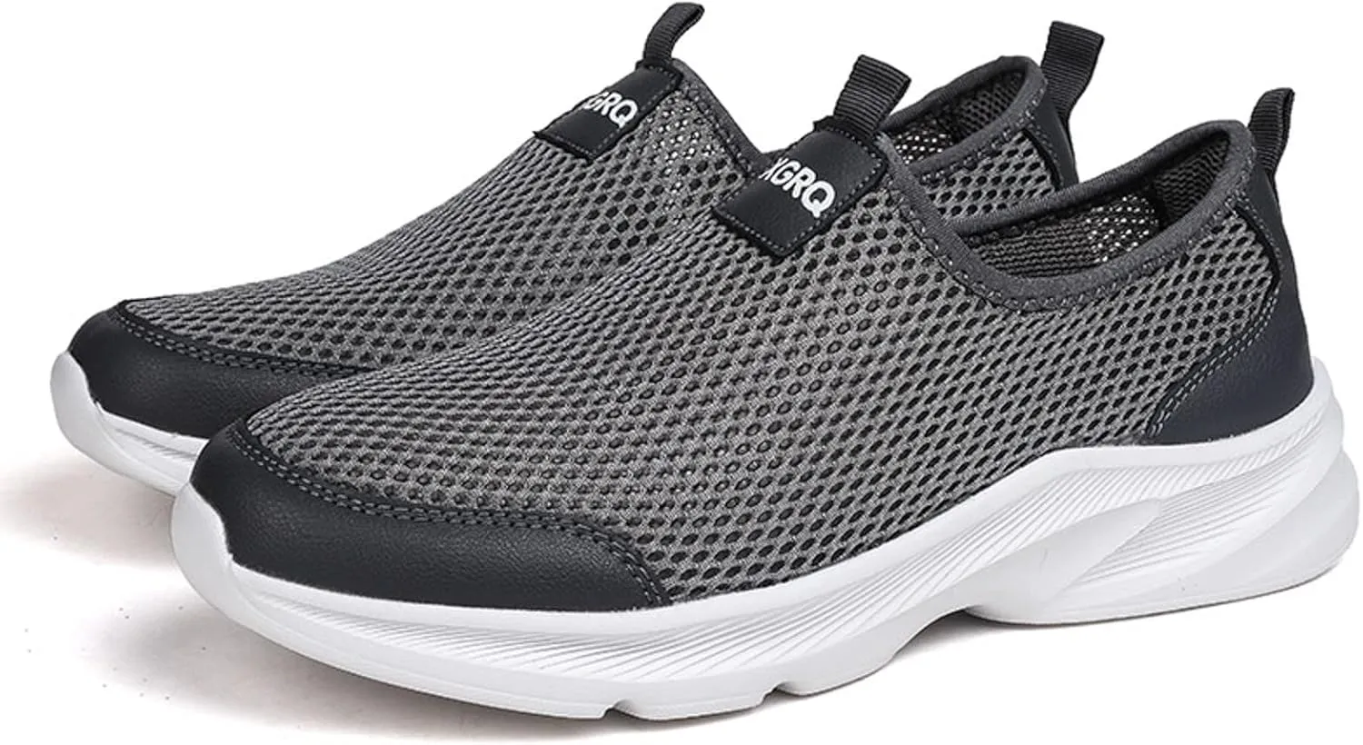 Mens Minimalist Shoes Simple Solid Color Slip-on Loafers Non Slip Recovery Shoes Lightweight Classic Sneaker