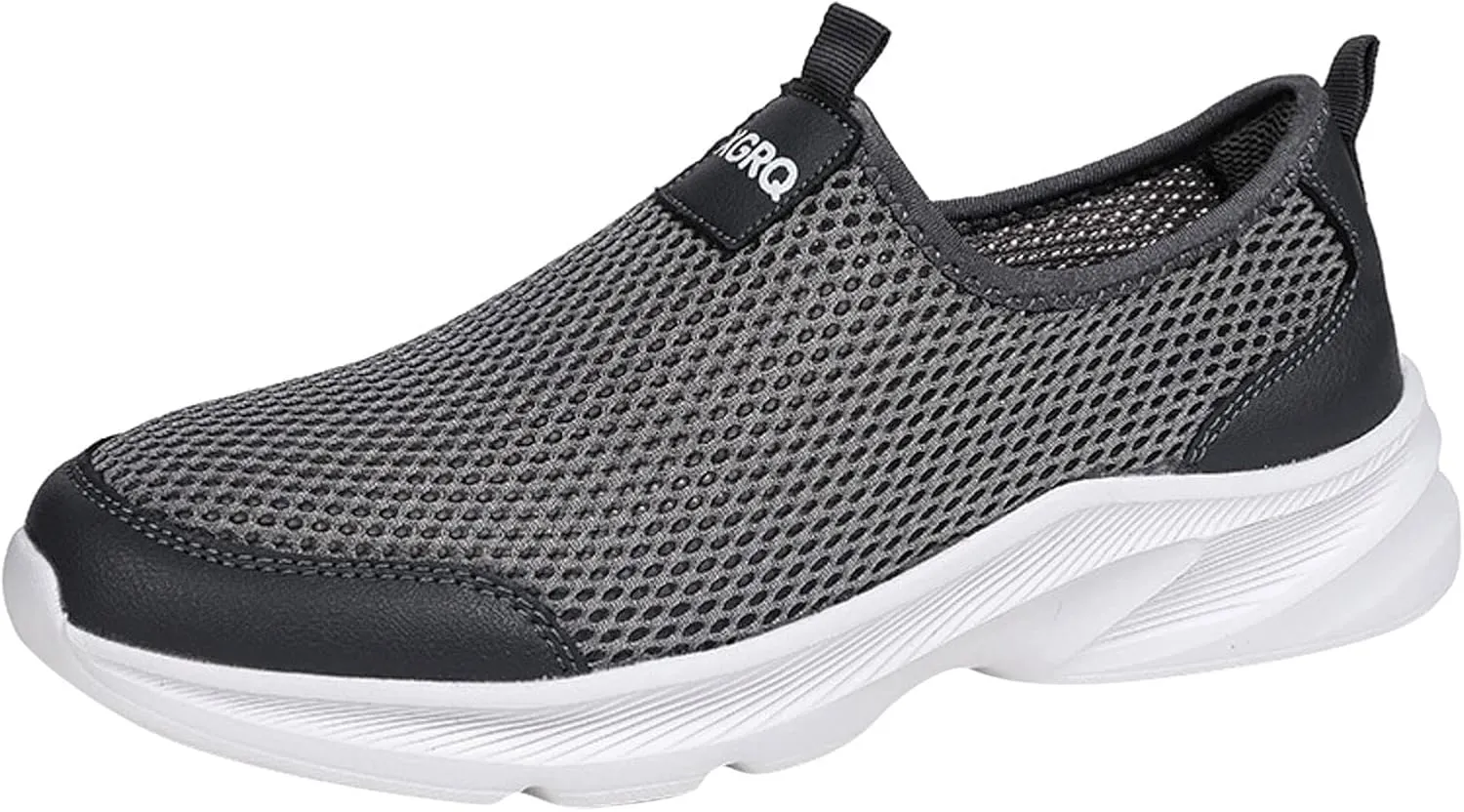Mens Minimalist Shoes Simple Solid Color Slip-on Loafers Non Slip Recovery Shoes Lightweight Classic Sneaker