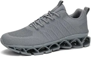 Mens Slip on Running Walking Shoes Blade Tennis Casual Fashion Sneakers Comfort Non Slip Work Sport Athletic Trainer
