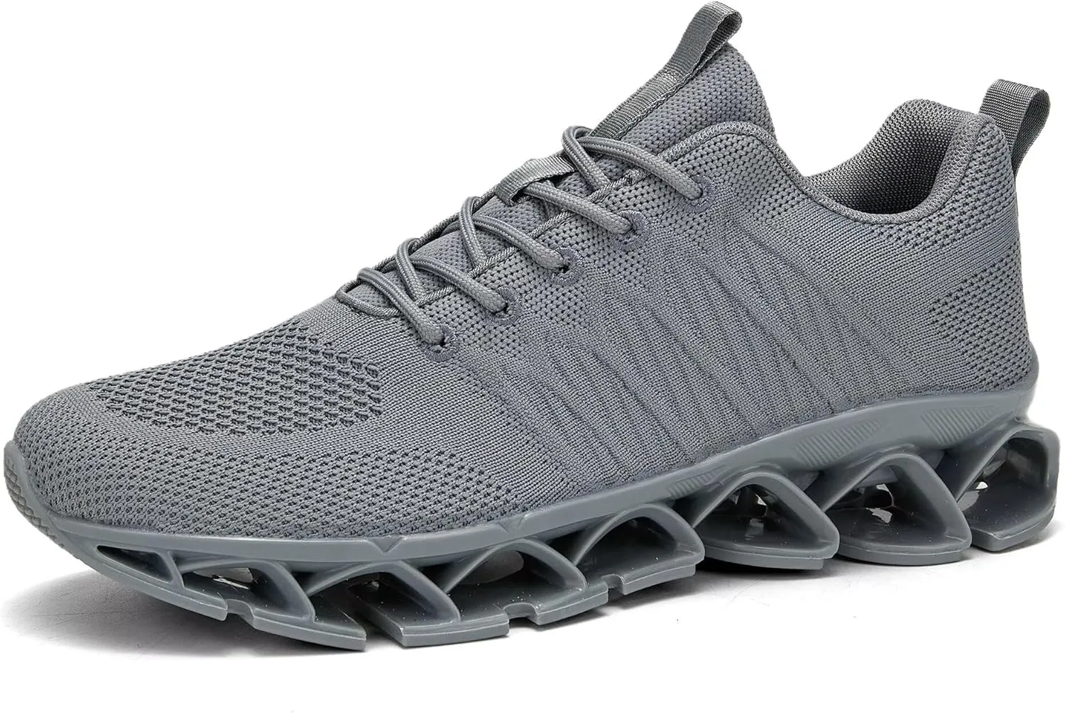 Mens Slip on Running Walking Shoes Blade Tennis Casual Fashion Sneakers Comfort Non Slip Work Sport Athletic Trainer