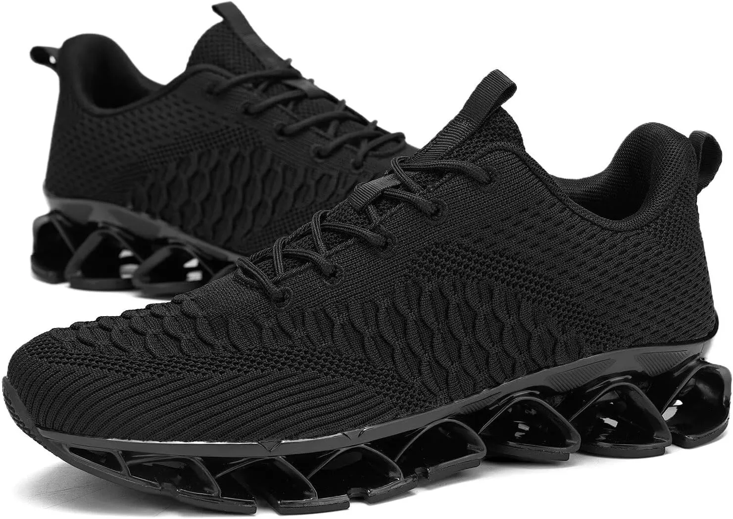 Men's Slip on Walking Running Shoes Blade Tennis Casual Fashion Sneakers Comfort Non Slip Work Sport Athletic Trainer