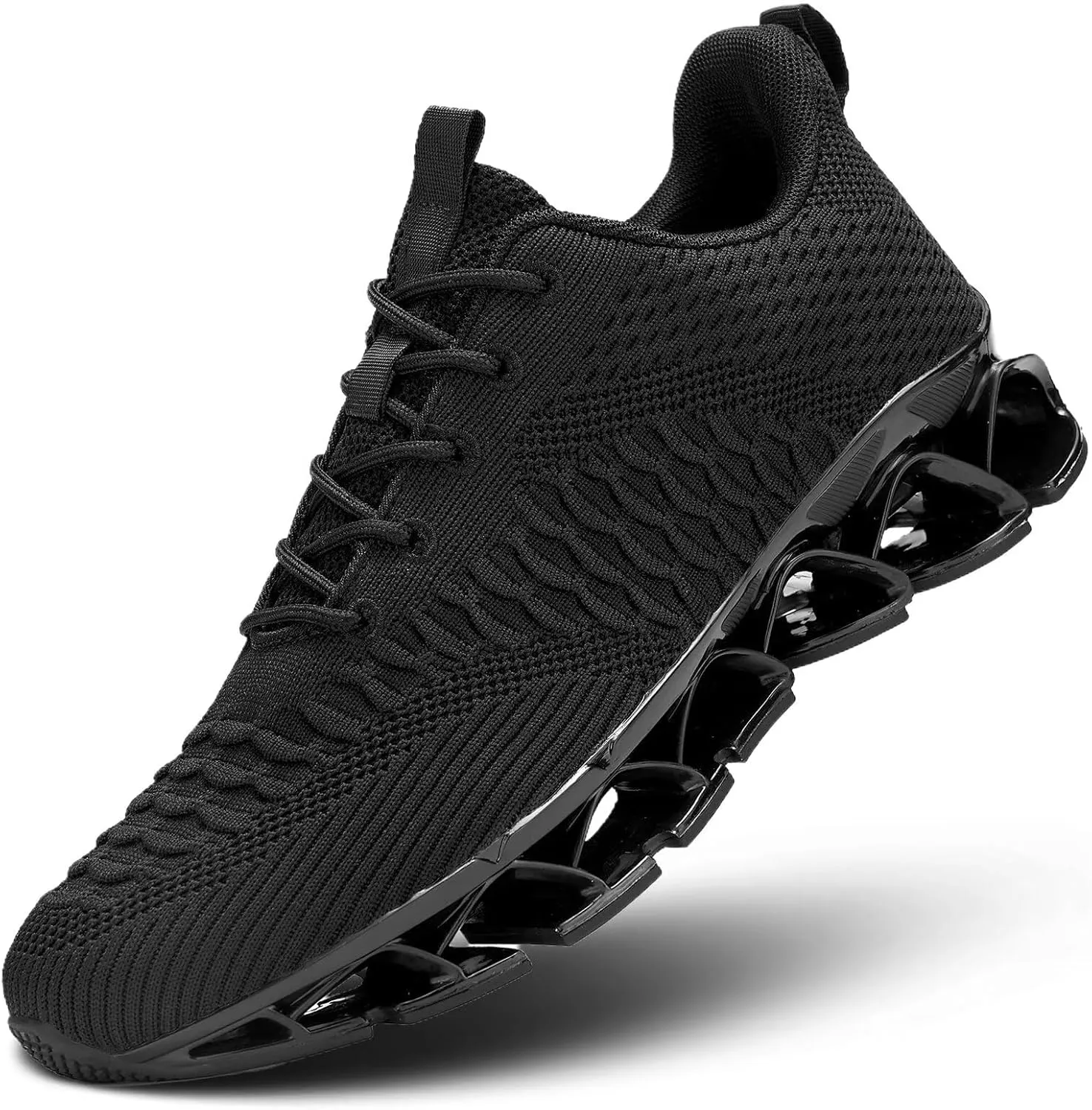 Men's Slip on Walking Running Shoes Blade Tennis Casual Fashion Sneakers Comfort Non Slip Work Sport Athletic Trainer