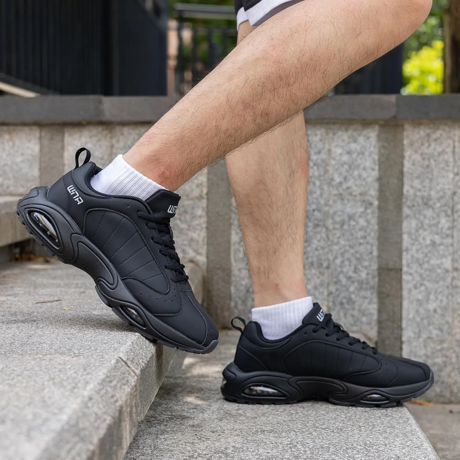 Mens Tennis Running Shoes Air Athletic Comfortable Walking Shoes Gym Jogging Workout Breathable Fashion Sneaker Size US 7-13