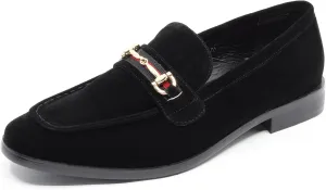 Men's Vintage Velvet Designer Classic Dress Tuxedo Loafers Slip On Shoes Arthur-01