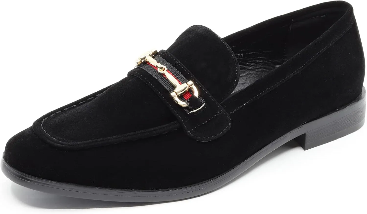 Men's Vintage Velvet Designer Classic Dress Tuxedo Loafers Slip On Shoes Arthur-01