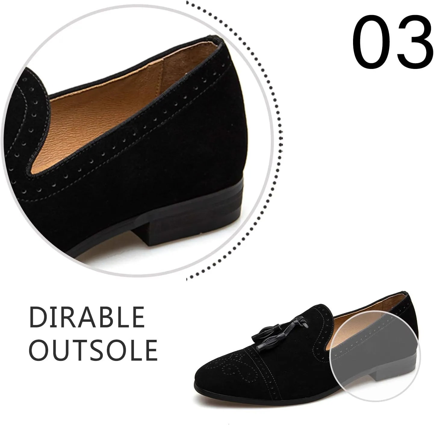 Men's Vintage Velvet Embroidery Noble Loafer Shoes Slip-on Loafer Smoking Slipper Tassel Loafer