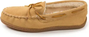 Minnetonka Men's Pile Lined Hardsole Slipper