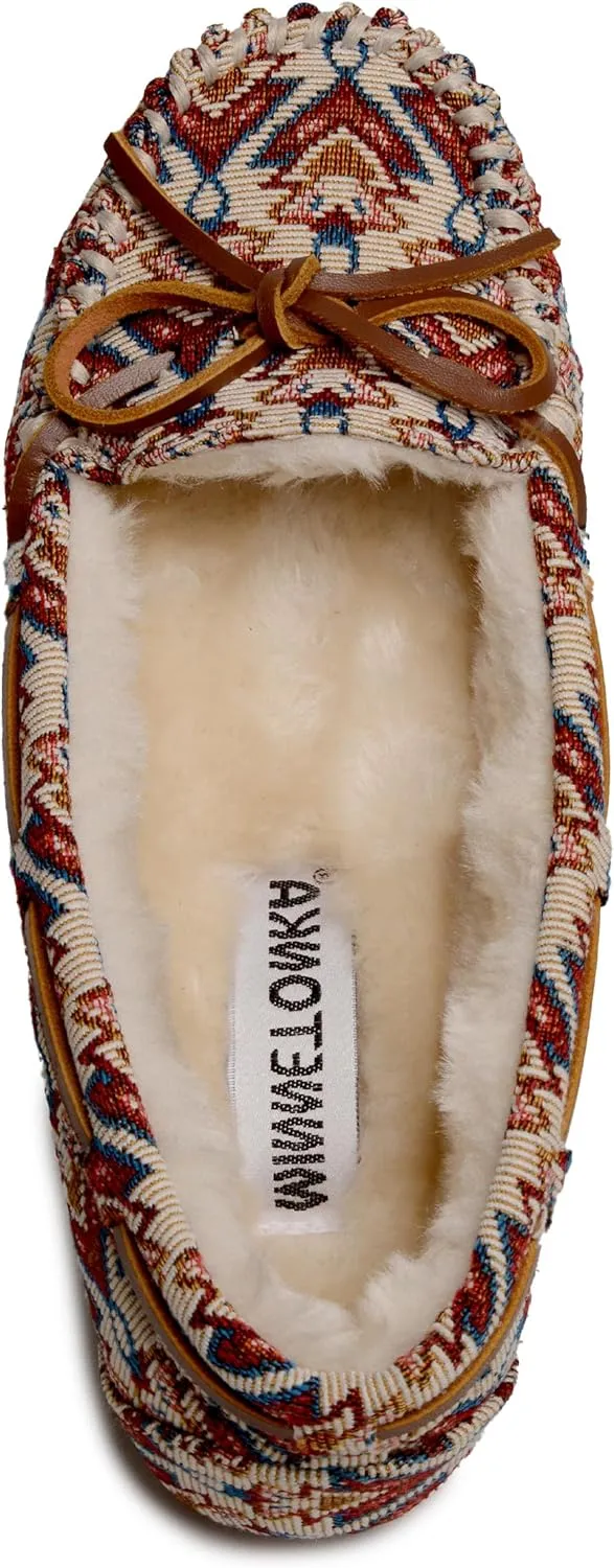 Minnetonka Women's Cally Slipper Plaid
