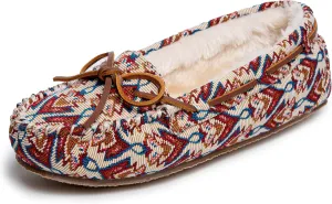 Minnetonka Women's Cally Slipper Plaid