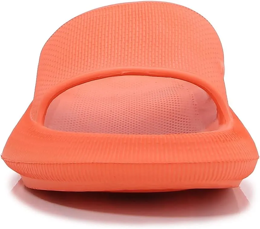 mm Thick Cushioned Platform Comfy Slippers for Women and Men Summer Beach Indoor Outdoor Rubber Open Toe Slides