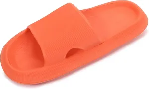 mm Thick Cushioned Platform Comfy Slippers for Women and Men Summer Beach Indoor Outdoor Rubber Open Toe Slides