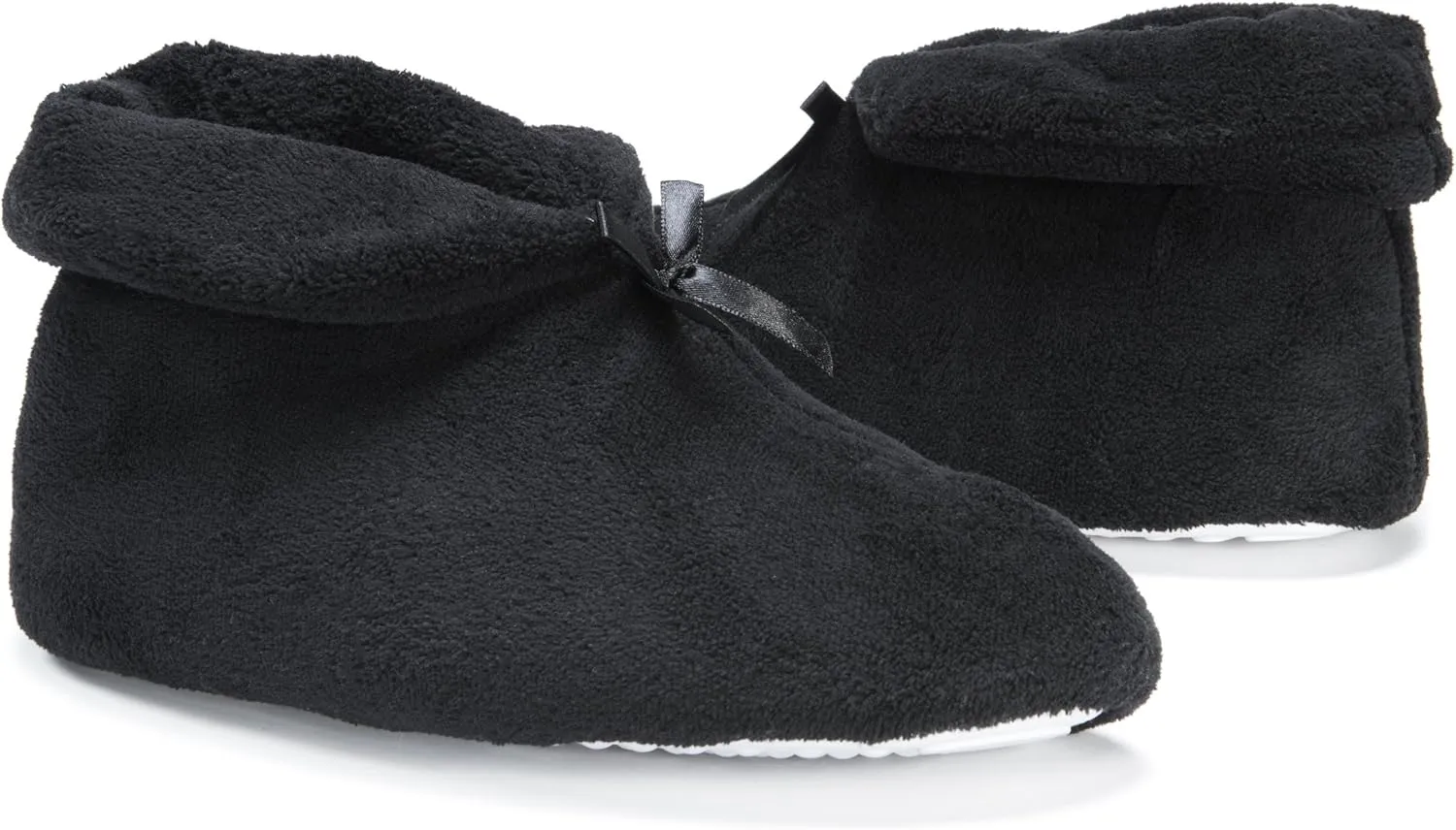 MUK LUKS Women's Terry Cuff Slipper Booties