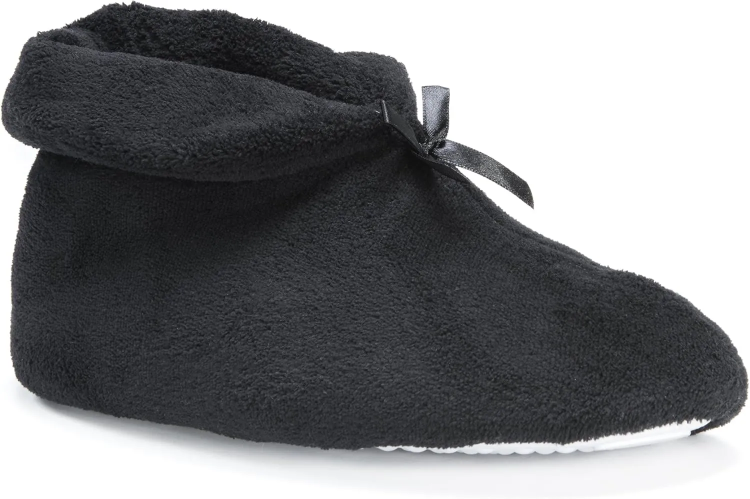 MUK LUKS Women's Terry Cuff Slipper Booties