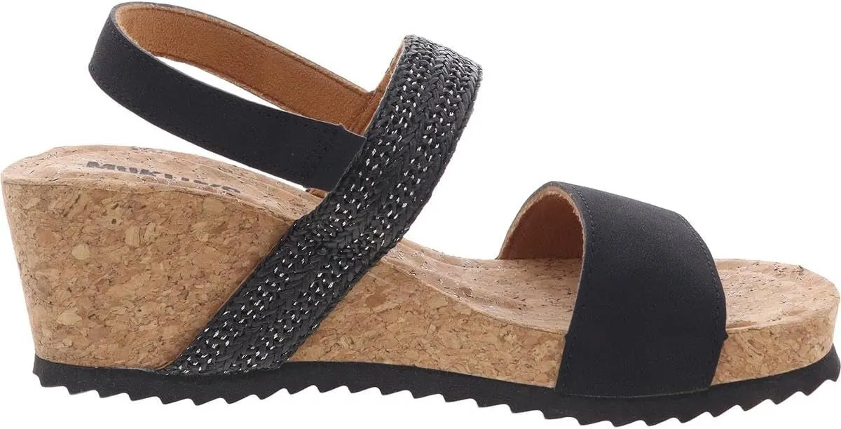MUK LUKS Women's Wendy Wedge Sandal