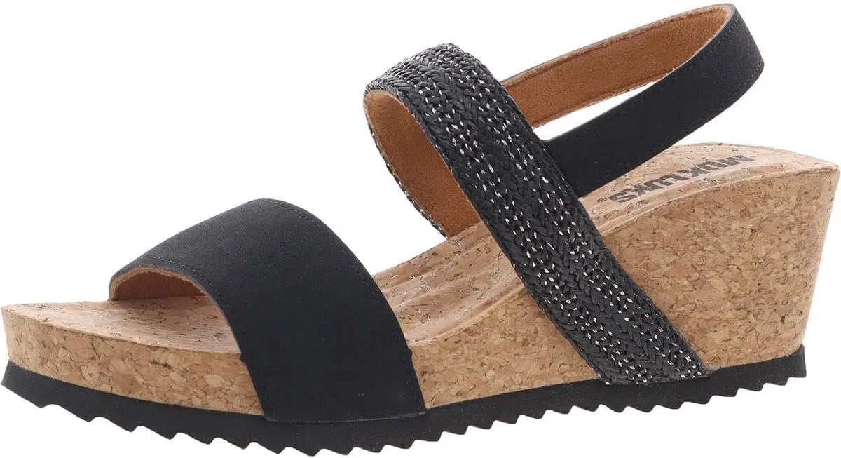 MUK LUKS Women's Wendy Wedge Sandal