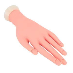 Nail Practice Hand Flexible Bendable Training Hand for Manicure Art Trainer Model