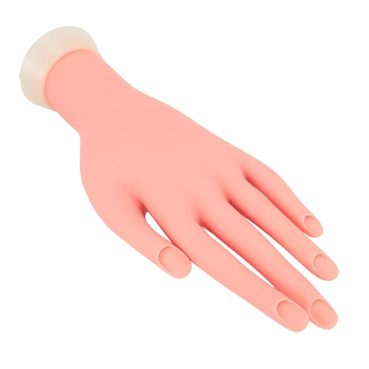 Nail Practice Hand Flexible Bendable Training Hand for Manicure Art Trainer Model