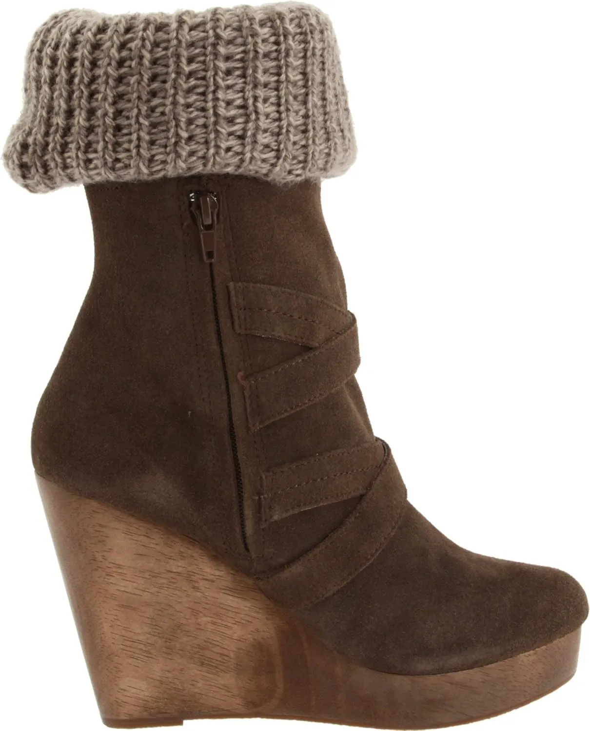 Naughty Monkey Women's Bundle Up Wedge Boot