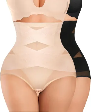 Nebility Womens' Tummy Control High Waist Trainer Body Shaper