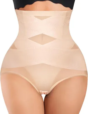 Nebility Womens' Tummy Control High Waist Trainer Body Shaper