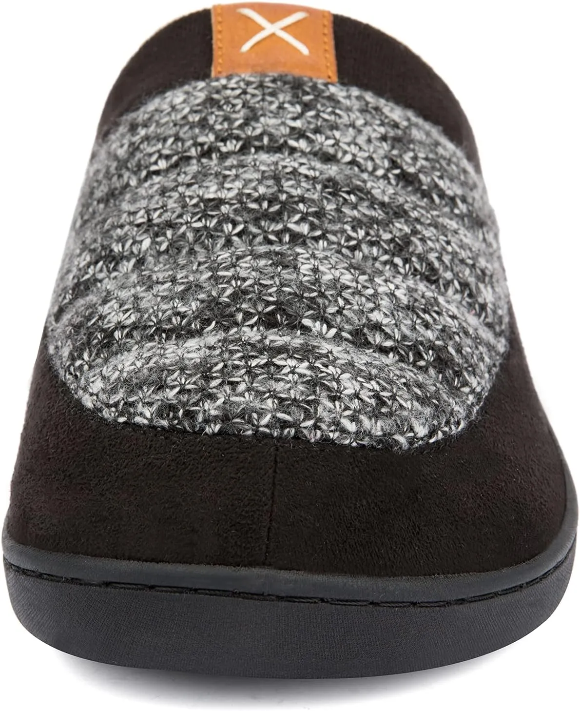 NewDenBer Men's Cozy Memory Foam Slippers Soft Slip on Indoor Outdoor Clog House Shoes