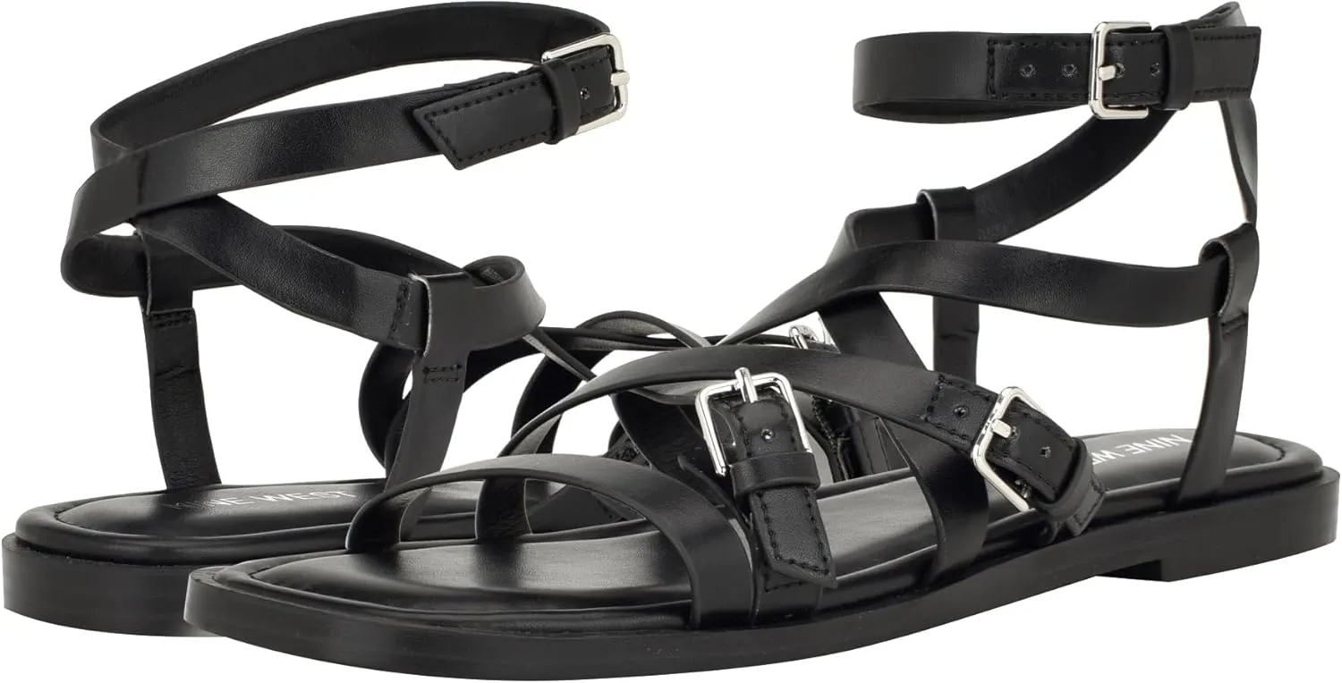 Nine West Women's Rulen Flat Sandal