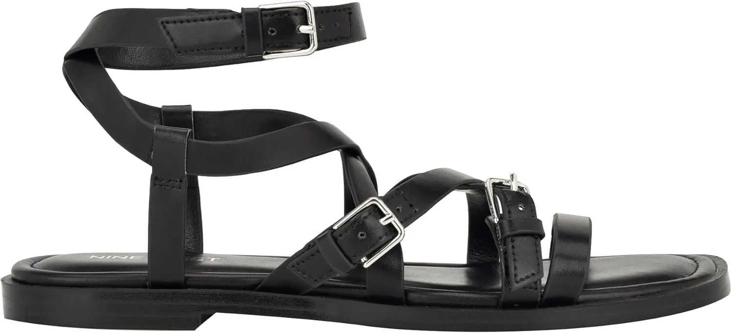 Nine West Women's Rulen Flat Sandal