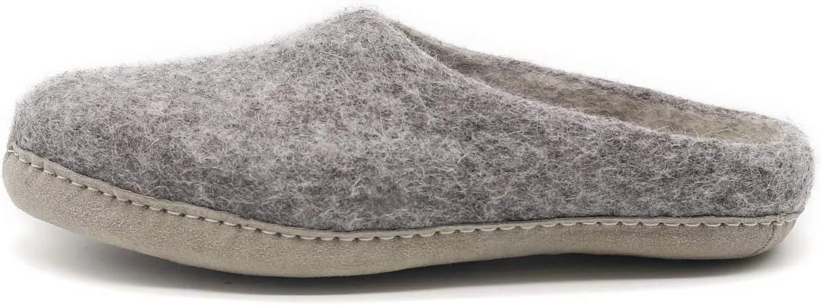 Nootkas Men's Felted Merino Wool 'Astoria' Mule House Slipper