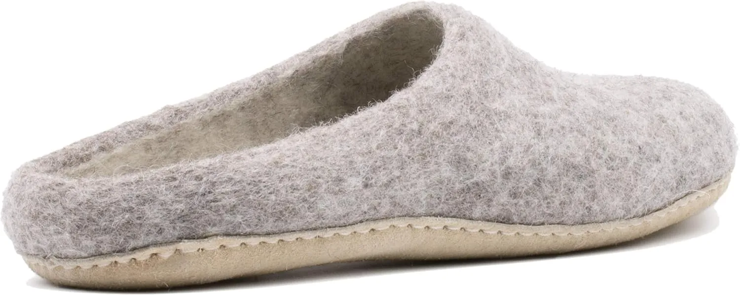 Nootkas Men's Felted Merino Wool 'Astoria' Mule House Slipper