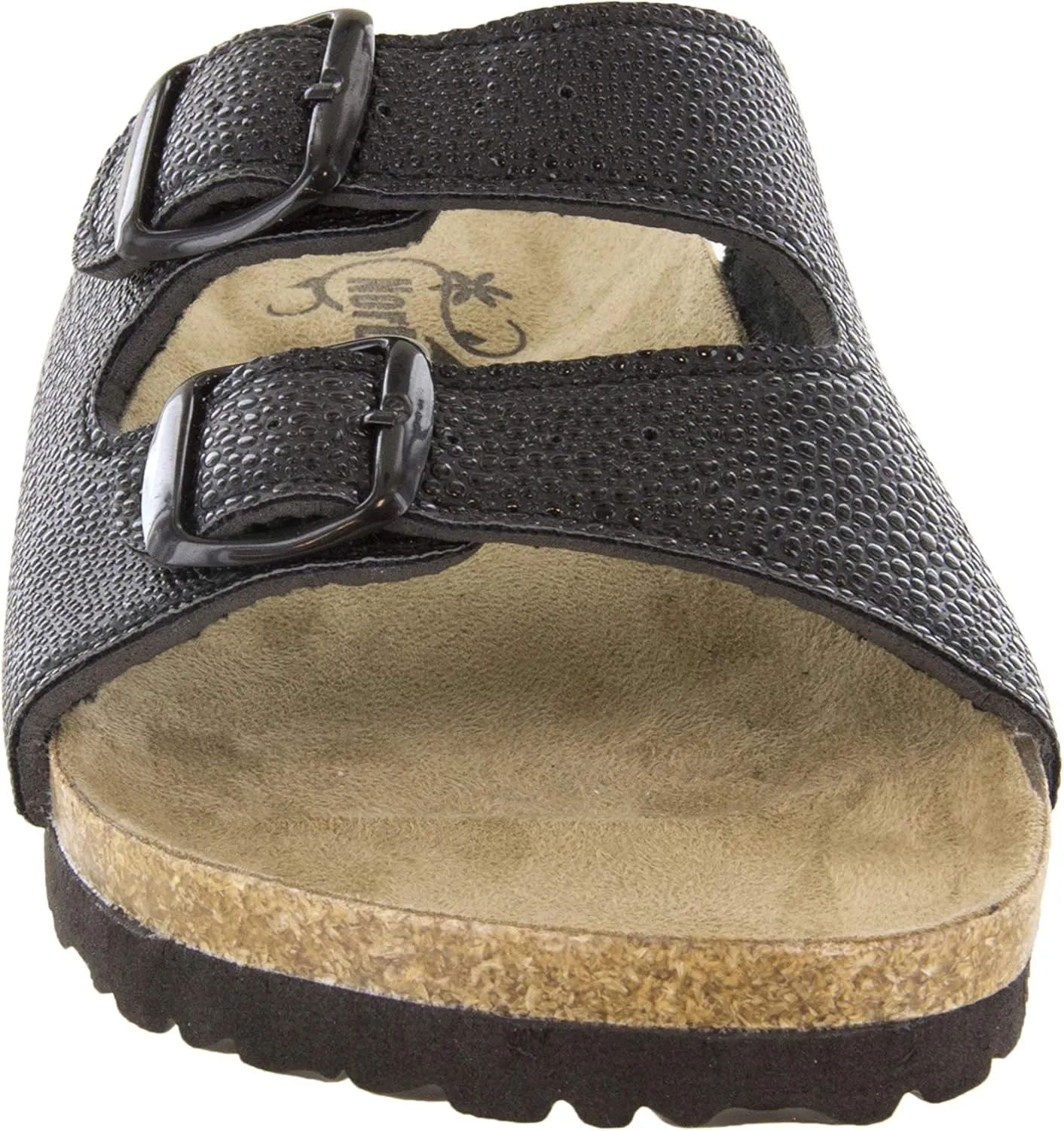 Northside Womens Mariani Leather Strap Cork Sandal