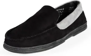 NORTY Moccasin Slippers for Men - Indoor and Outdoor Slip-On Shoes - Perfect for Lounging and Walking Around the House