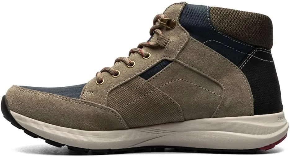 Nunn Bush Men's Excursion Lite Moccasin Toe Chukka Boot Leather Hiker with Scotchguard Defender Hiking