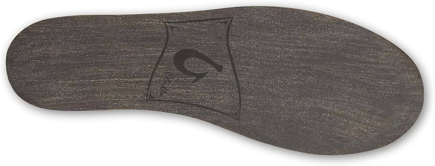 OLUKAI Nohea Slipper, Women's Slip-On Shoes, Genuine Shearling & Premium Nubuck Leather, Drop-In Heel Design, Cozy & Ultra-Soft Comfort Fit