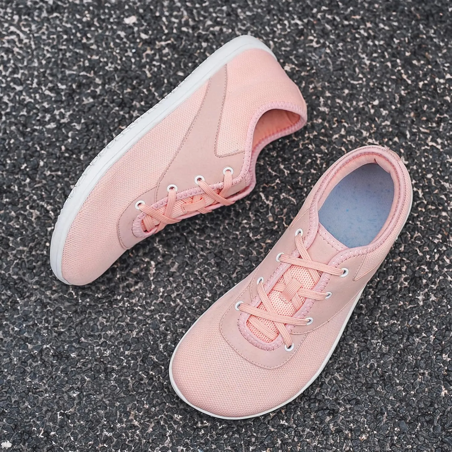 Padgene Wide Barefoot Minimalist Shoes for Women Men | Zero Drop Sole | Width Fashion Sneaker Wide Toe Box Cross-Trainer Lightweight Walking Casual Comfortable Running Shoes