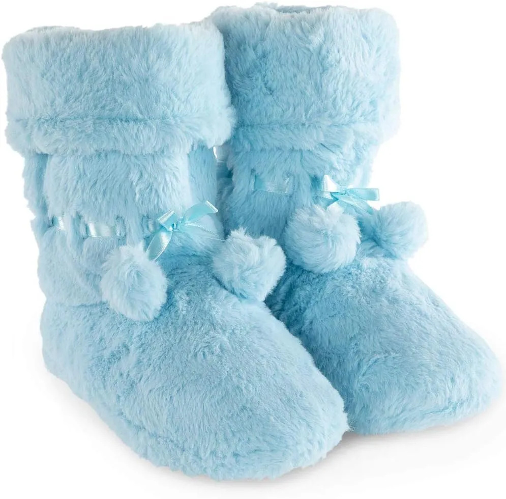 PajamaGram Women's Slipper Boots - Bootie Slippers for Women