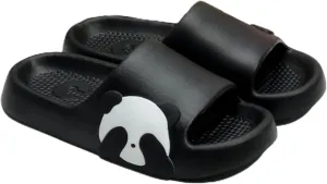 Panda Cartoon Slippers - Cute Panda Slides for Women & Men, Indoor/Outdoor Multipurpose Slippers, Open Toe, Couches, Summer & Bathroom Shower Use