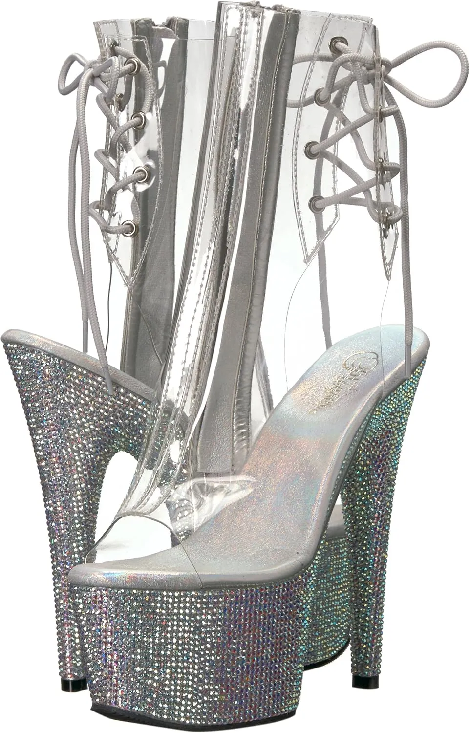 Pleaser Women's Bejeweled-1018dm-7 Ankle Boot