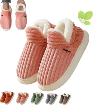 Pluffi Slipper Booties, Pluffi The Cozy & Stylish Slipper, Warm Plush Lining Slippers for Women and Men