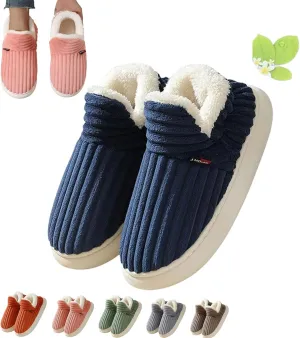 Pluffi Slipper Booties, Pluffi The Cozy & Stylish Slipper, Warm Plush Lining Slippers for Women and Men