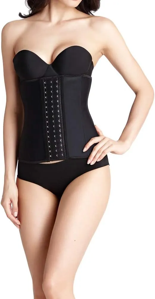 Plus Waist Trainer for Women Latex Underbust Waist Corset Cincher Body Shaper