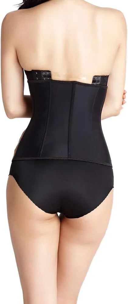 Plus Waist Trainer for Women Latex Underbust Waist Corset Cincher Body Shaper