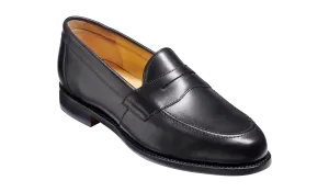 Portsmouth - Black Calf Penny Loafer