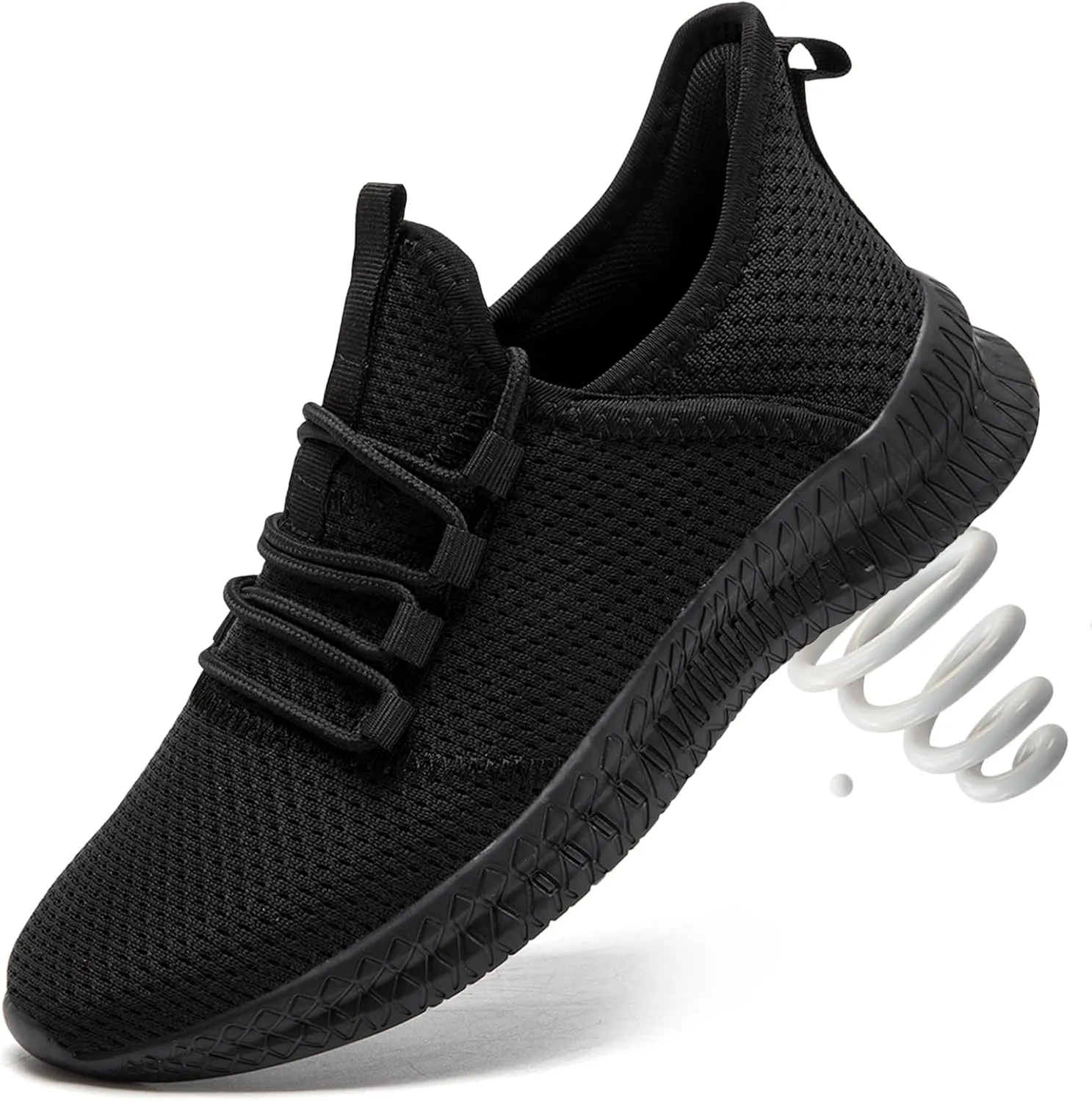 QIJGS Wide Running Shoes for Women Sport Athletic Gym Casual Sneakers Fashion mesh Lightweight Shoes