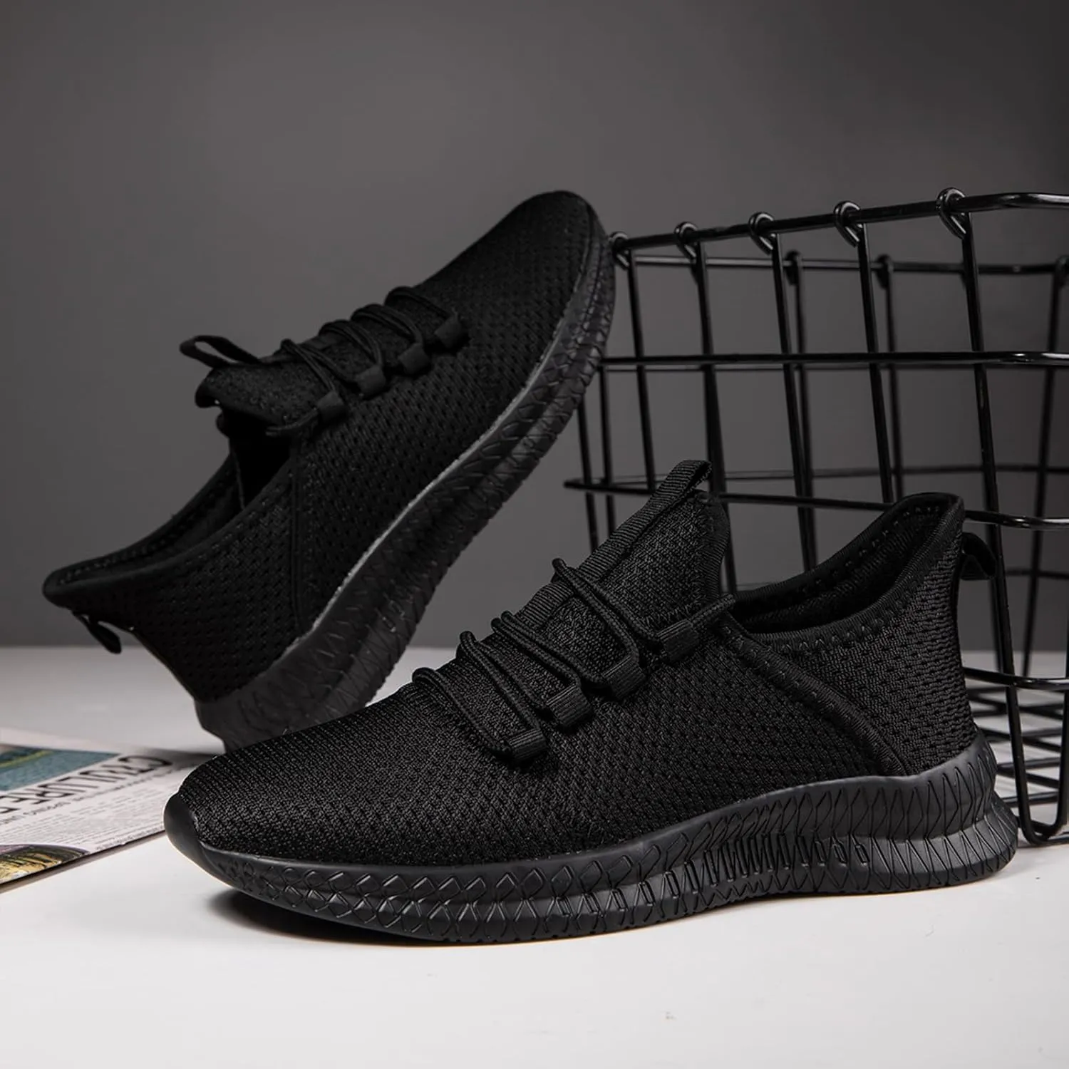 QIJGS Wide Running Shoes for Women Sport Athletic Gym Casual Sneakers Fashion mesh Lightweight Shoes