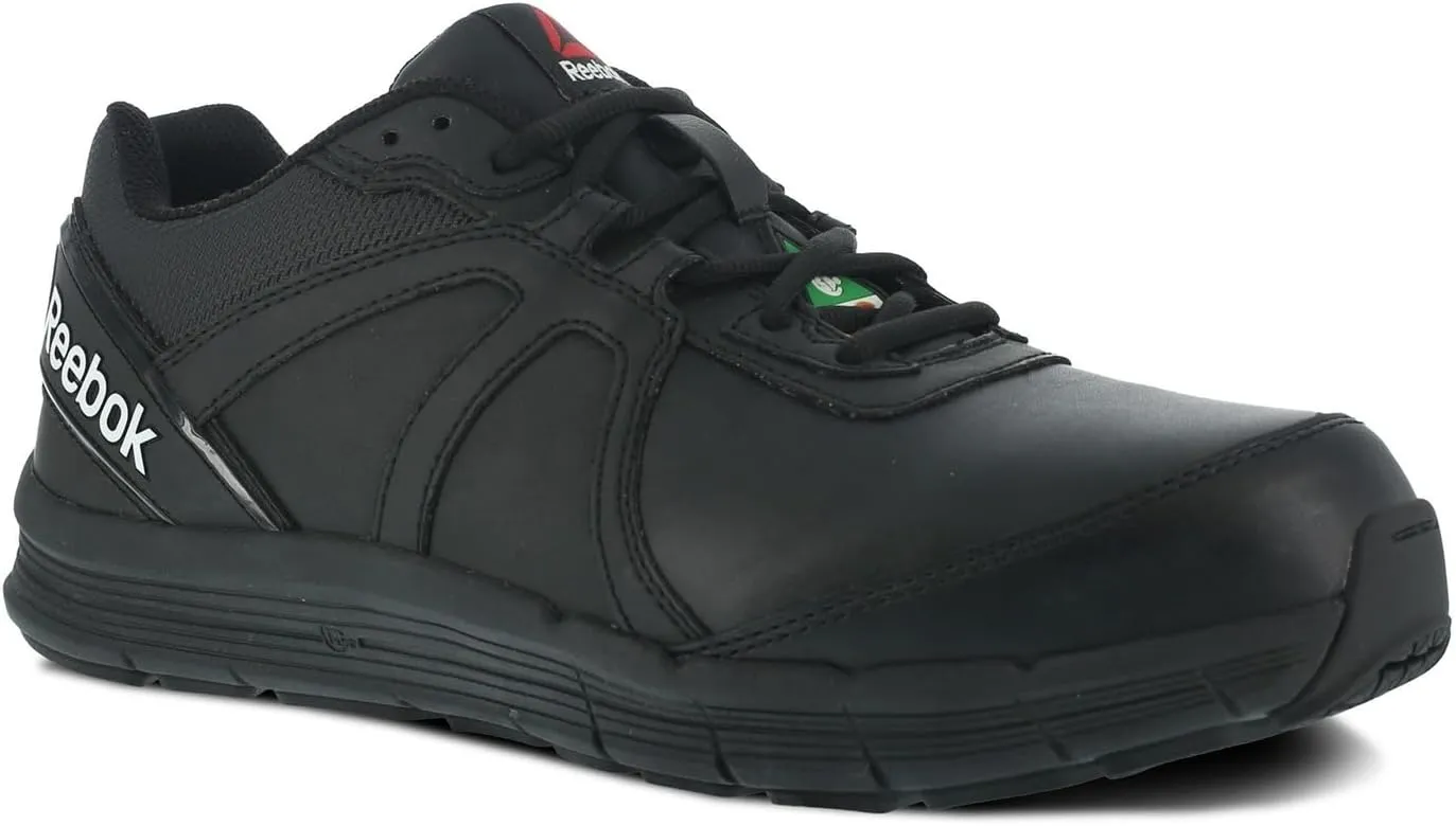 Reebok Work Men's RB3502 Guide Work Shoe Steel Toe Navy and Grey Safety