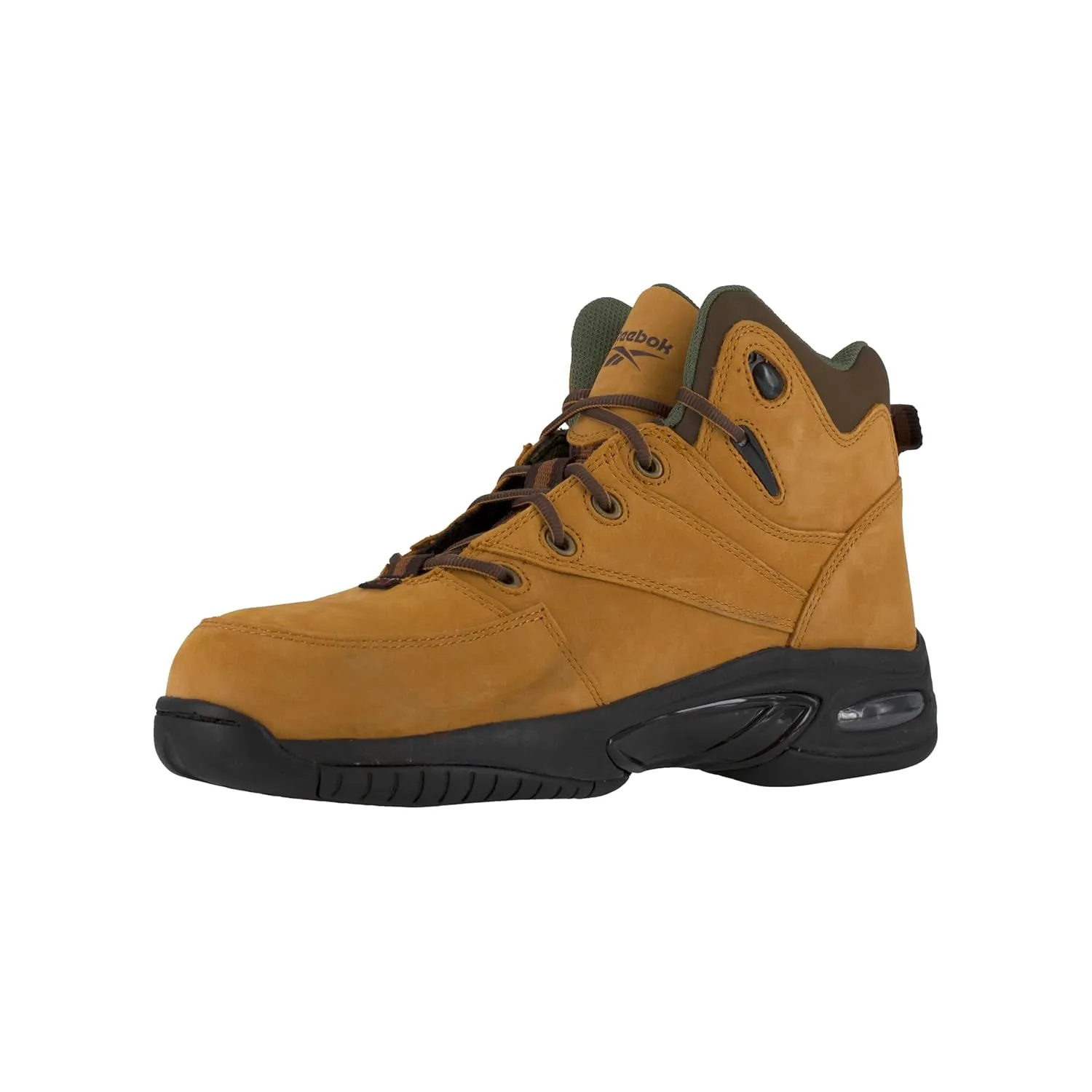 Reebok Work Men's TYAK Comp Toe Comfort Work Boot Cd Golden Tan - 8.5 Medium