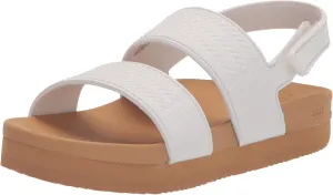 REEF Toddler/Little Kid Water Vista Platform Sandal, Water Friendly, Adjustable Velcro Strap
