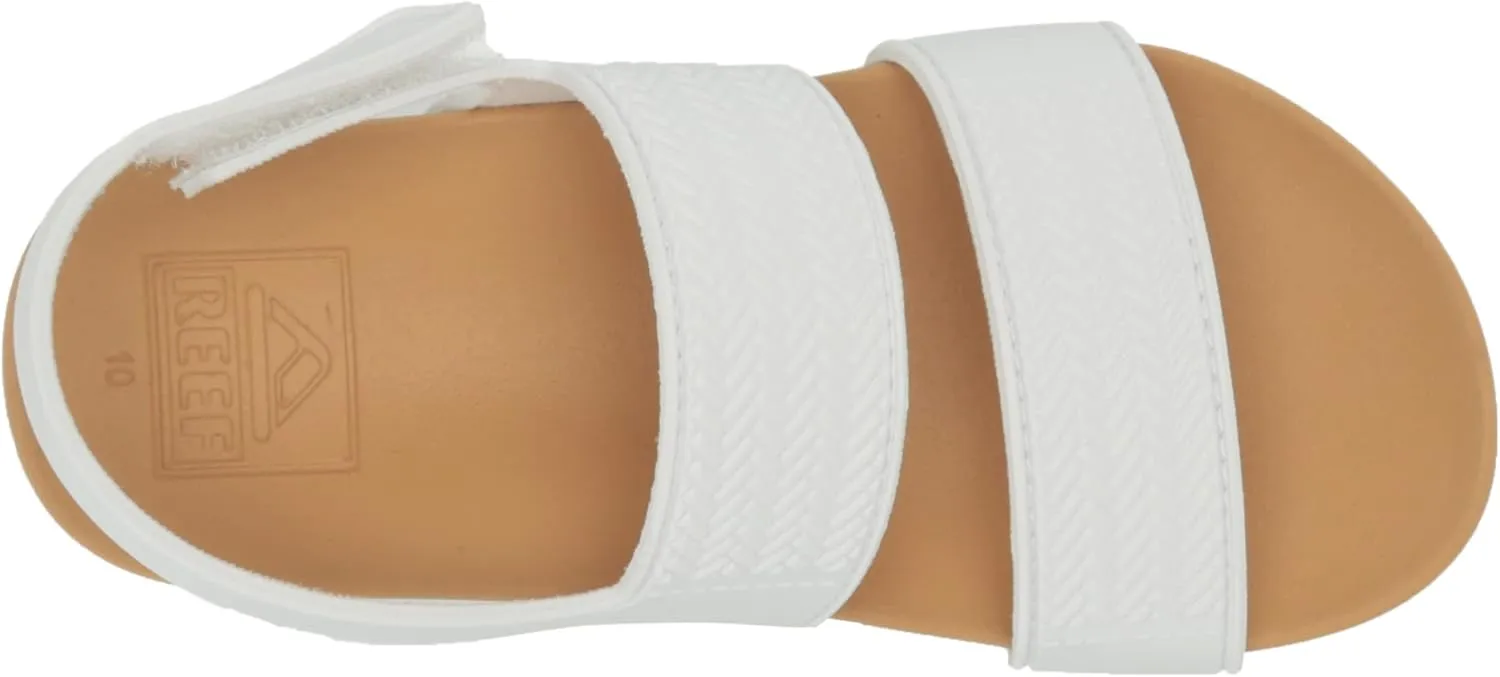 REEF Toddler/Little Kid Water Vista Platform Sandal, Water Friendly, Adjustable Velcro Strap